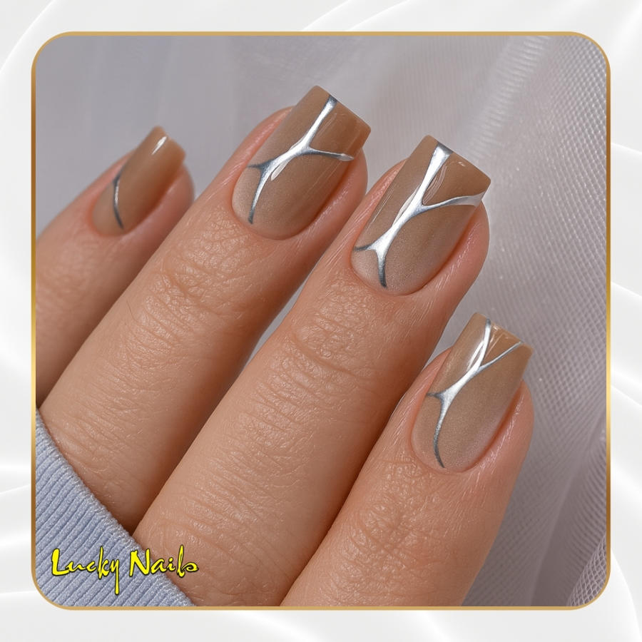 Nail design by Lucky Nails